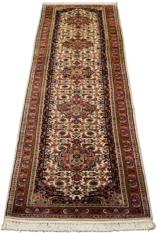 Bijar Indian Rug 76 × 355 cm, Wool, hand-knotted