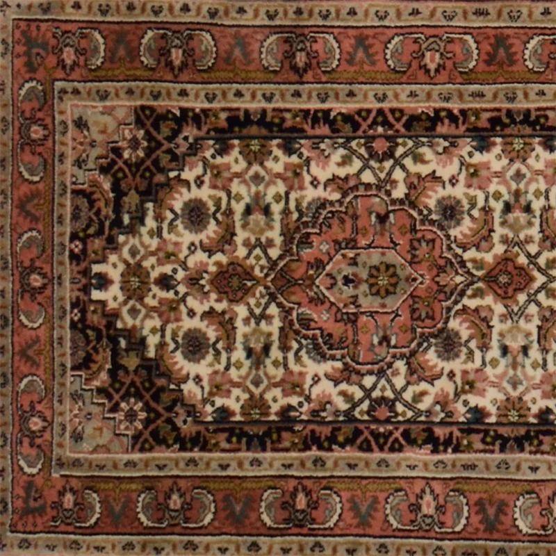 Bijar Indian Rug 76 × 355 cm, Wool, hand-knotted
