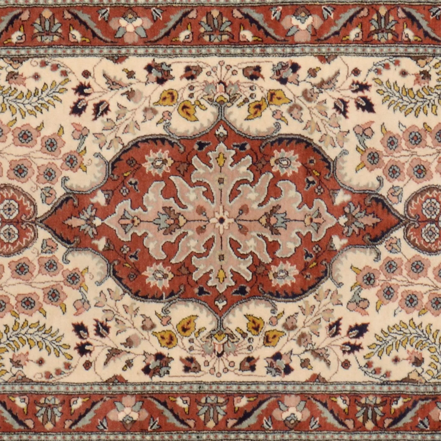 Tabriz Pakistani Rug 81 × 270 cm, Wool, hand-knotted