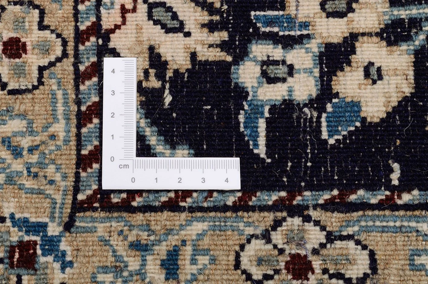 perserteppich-nain-68-x-302-cm-schurwolle-handgeknupft-laufer-2 Hand-Knotted Wool Nain Persian Rug, 68 × 302 cm