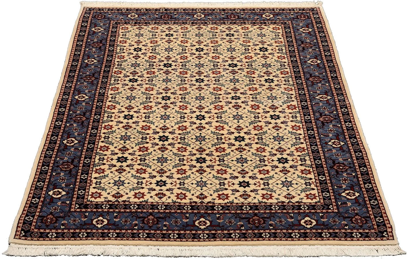 Tabriz Chinese Rug — hand-knotted, 121 × 181 cm, Wool