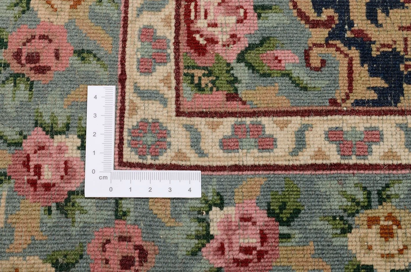 orientteppich-kirman-122-x-179-cm-schurwolle-handgeknupft-2 Hand-Knotted Wool Kerman Indian Rug, 122 × 179 cm