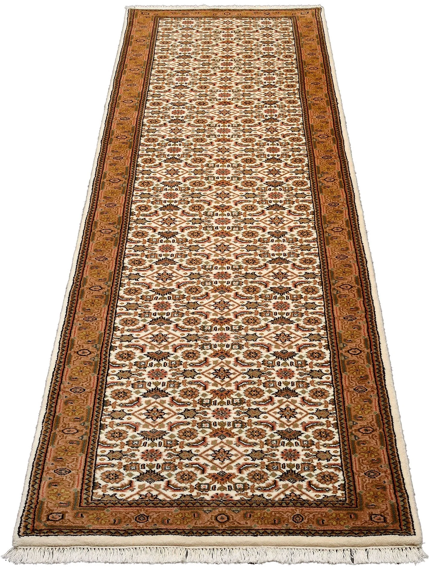 orientteppich-bidjar-81-x-337-cm-schurwolle-handgeknupft-laufer-1 Bijar Indian Rug 81 × 337 cm, Wool, hand-knotted