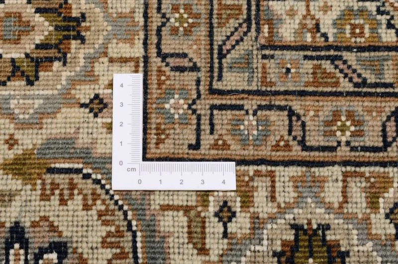 orientteppich-tabriz-161-x-236-cm-schurwolle-handgeknupft-2 Hand-Knotted Wool Tabriz Indian Rug, 161 × 236 cm