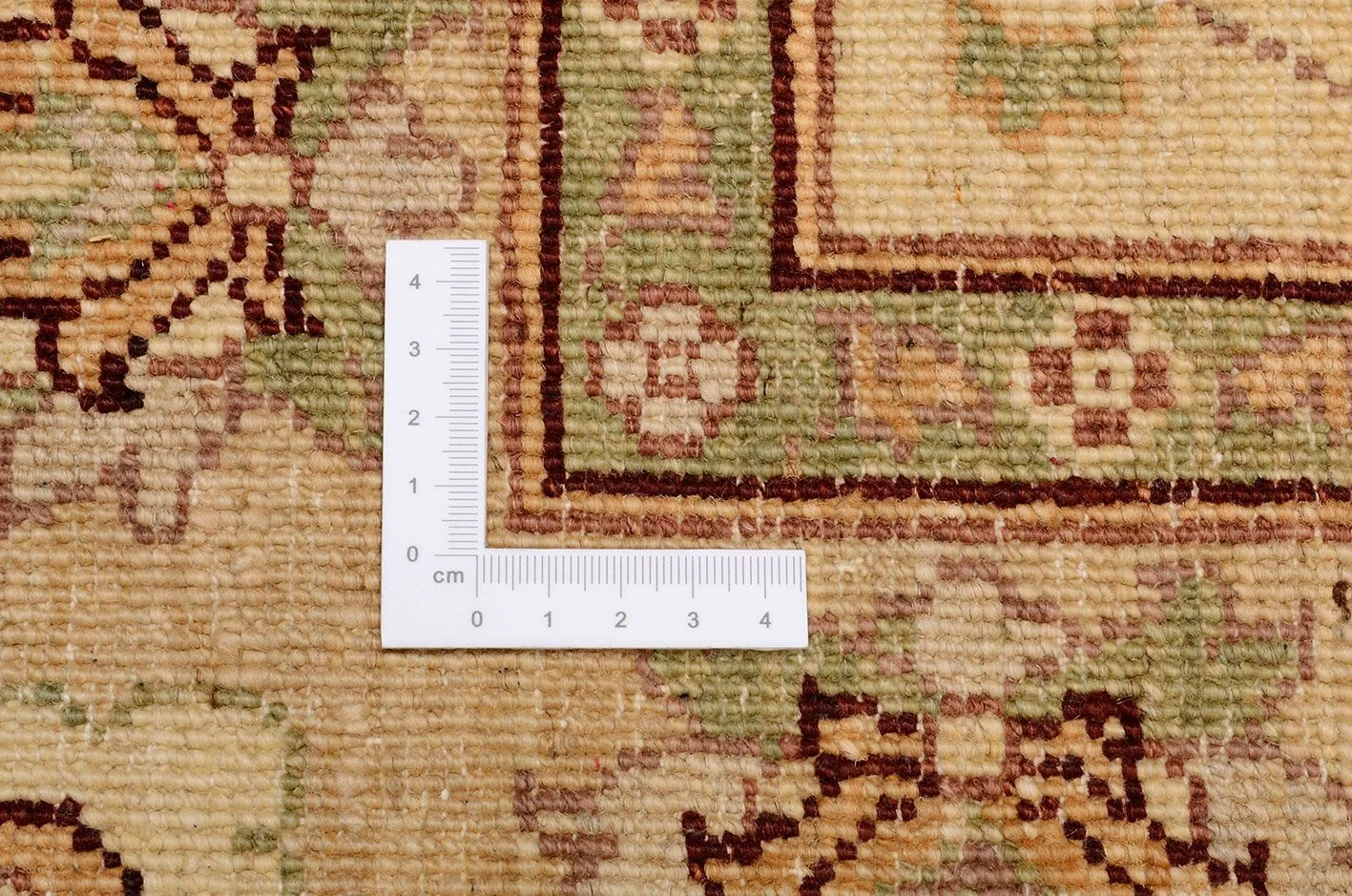 Hand-Knotted Wool Ziegler Pakistani Rug, 85 × 251 cm