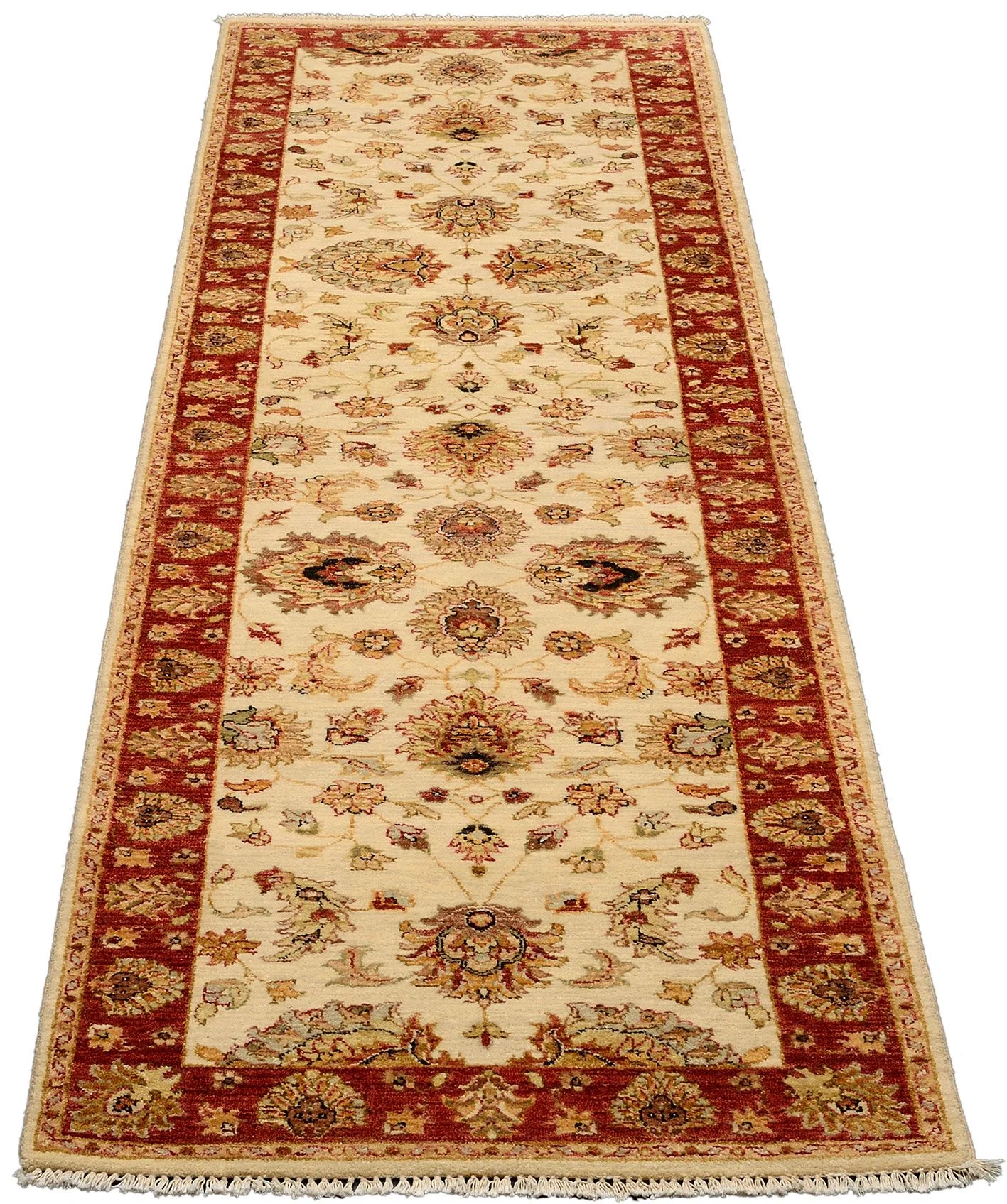 orientteppich-ziegler-farahan-86-x-298-cm-schurwolle-handgeknupft-1 Hand-Knotted Wool Ziegler Pakistani Rug, 86 × 298 cm