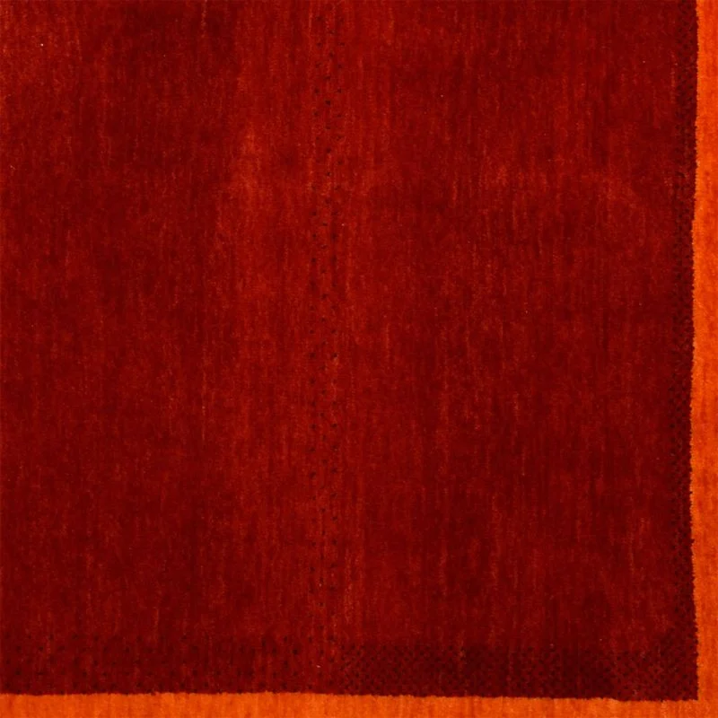 Hand-Knotted Wool Loribaft Indian Rug, 124 × 184 cm