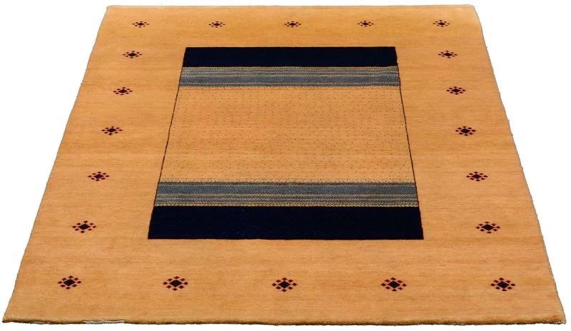 orientteppich-loribaft-124-x-181-cm-schurwolle-handgeknupft-1 Loribaft Indian Rug 124 × 181 cm, Wool, hand-knotted