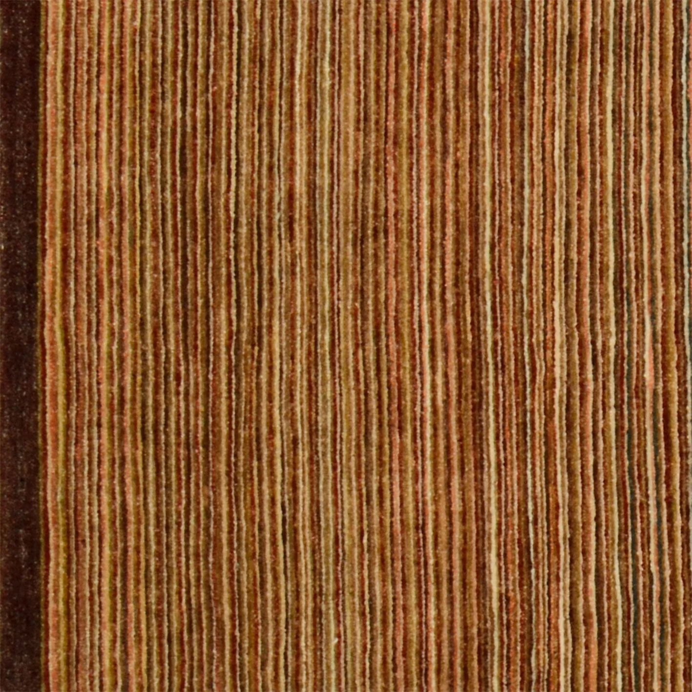 Hand-Knotted Wool Gabbeh Pakistani Rug, 77 × 288 cm