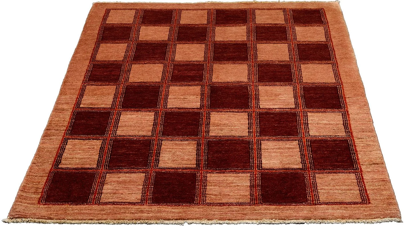 orientteppich-loribaft-136-x-190-cm-schurwolle-handgeknupft-1 Hand-Knotted Wool Loribaft Pakistani Rug, 136 × 190 cm