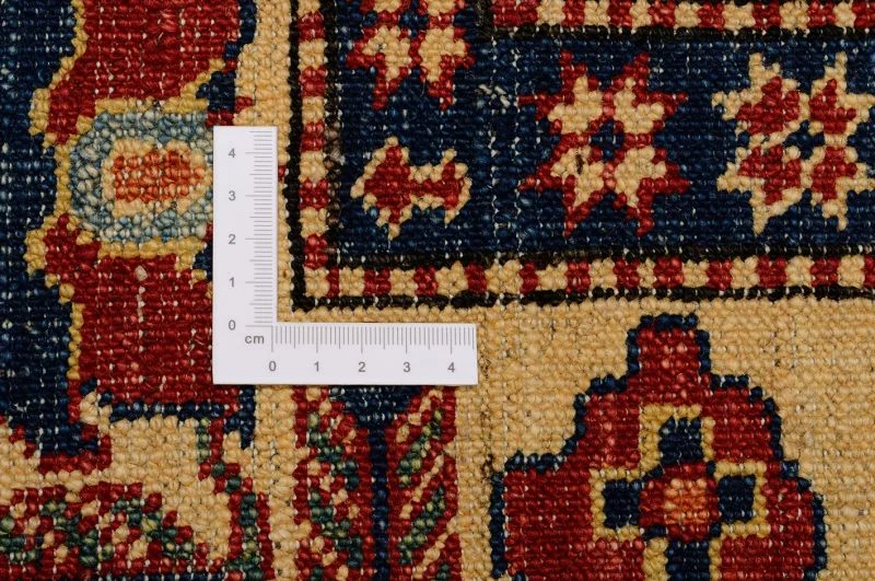 orientteppich-kazak-127-x-199-cm-schurwolle-handgeknupft-2 Kazak Pakistani Rug 127 × 199 cm, Wool, hand-knotted