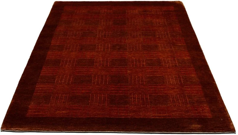 Hand-Knotted Wool Loribaft Pakistani Rug, 171 × 248 cm