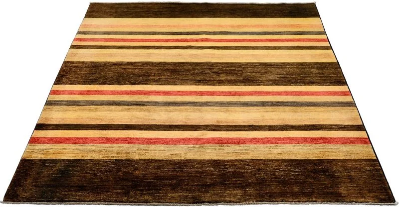 Hand-Knotted Wool Ziegler Pakistani Rug, 178 × 236 cm