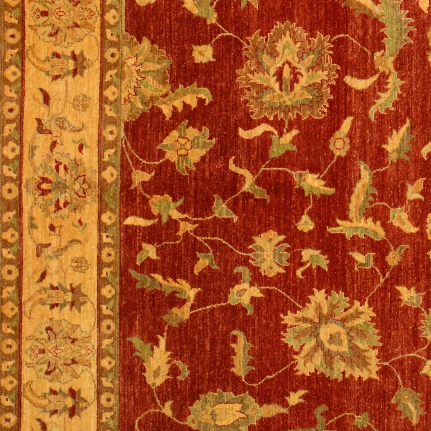 Ziegler Pakistani Rug — hand-knotted, 167 × 236 cm, Wool