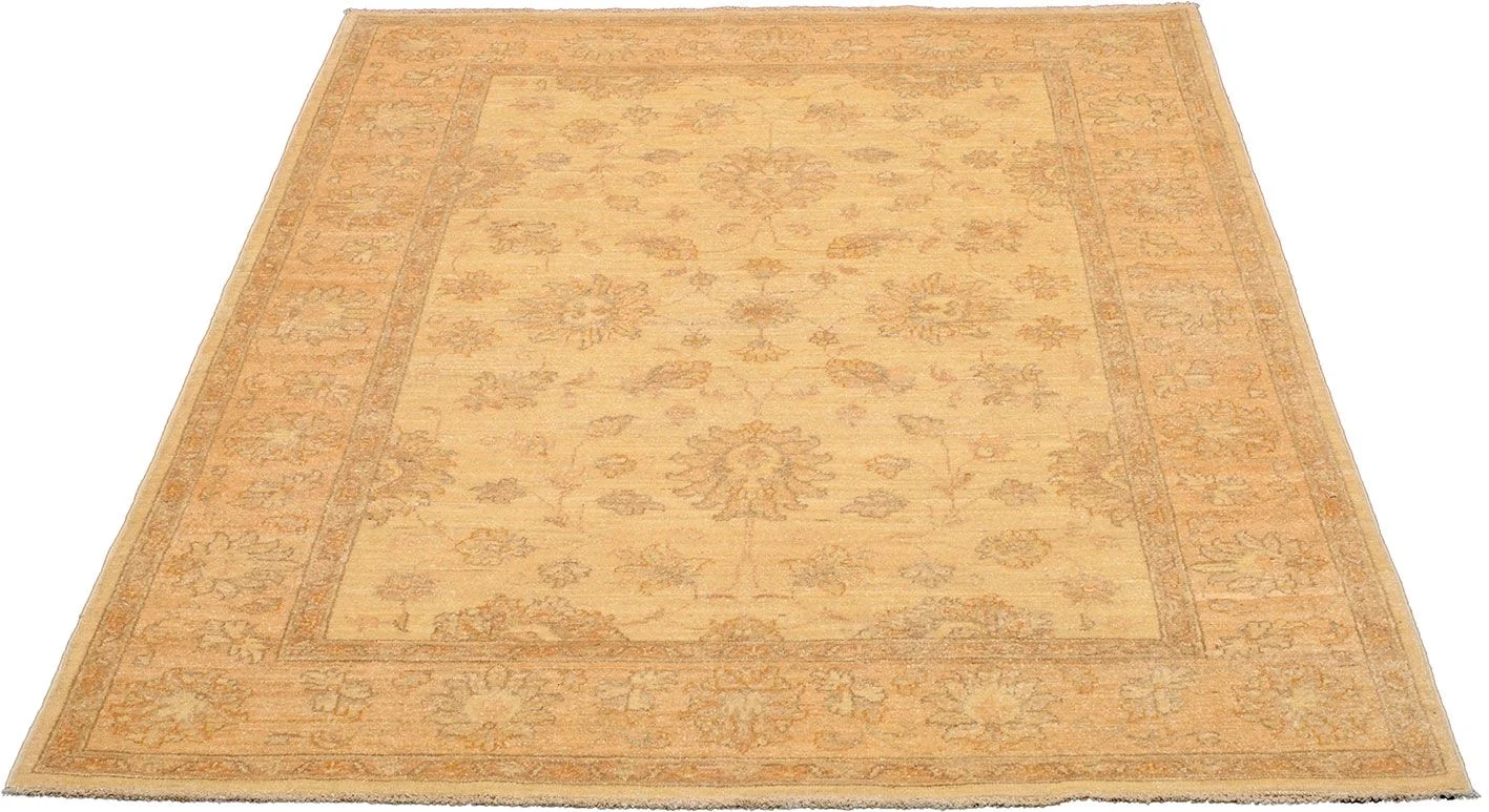 Ziegler Pakistani Rug — hand-knotted, 148 × 207 cm, Wool