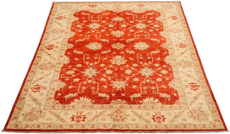 orientteppich-ziegler-161-x-245-cm-schurwolle-handgeknupft-1 Ziegler Pakistani Rug — hand-knotted, 161 × 245 cm, Wool