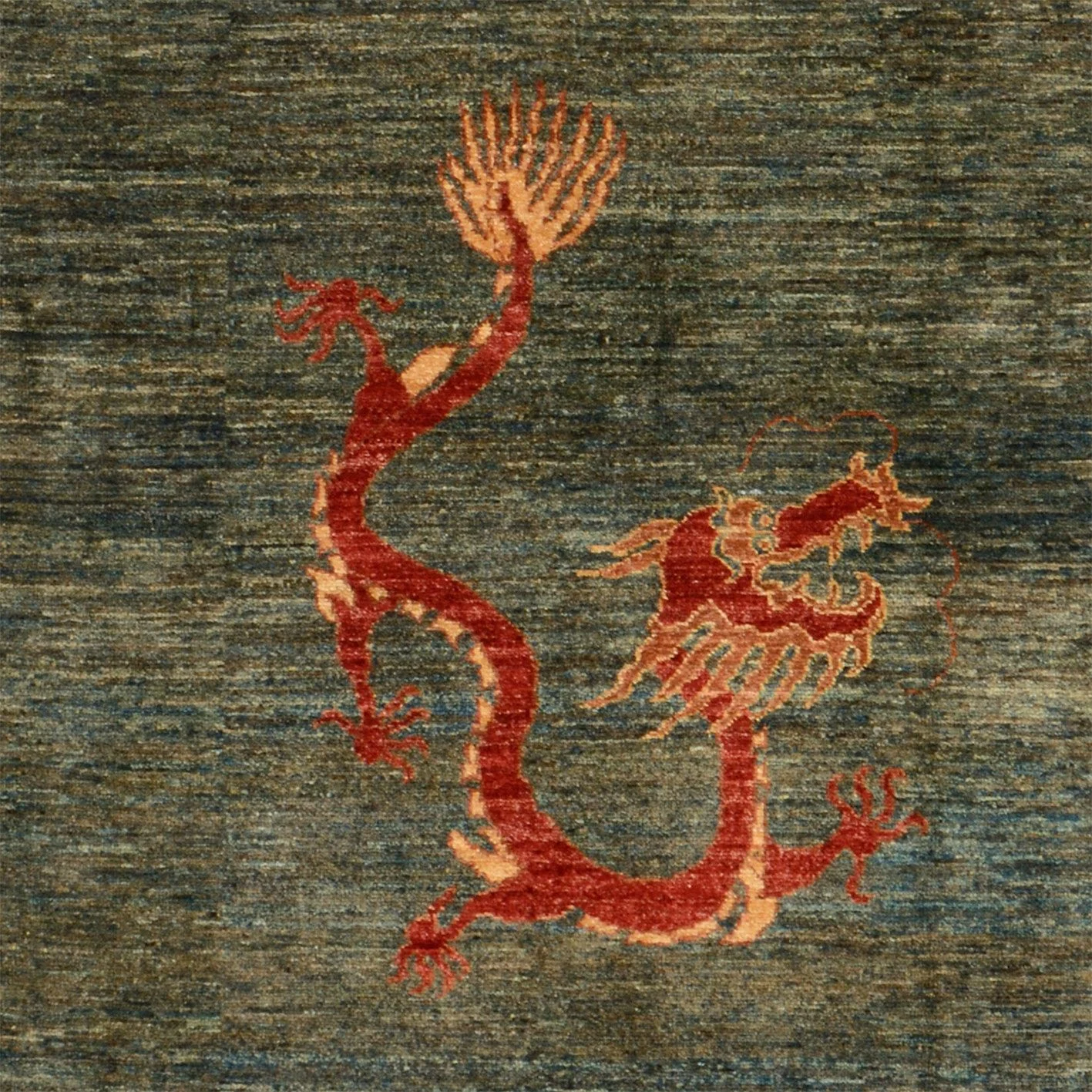 Ziegler Pakistani Rug — hand-knotted, 197 × 249 cm, Wool