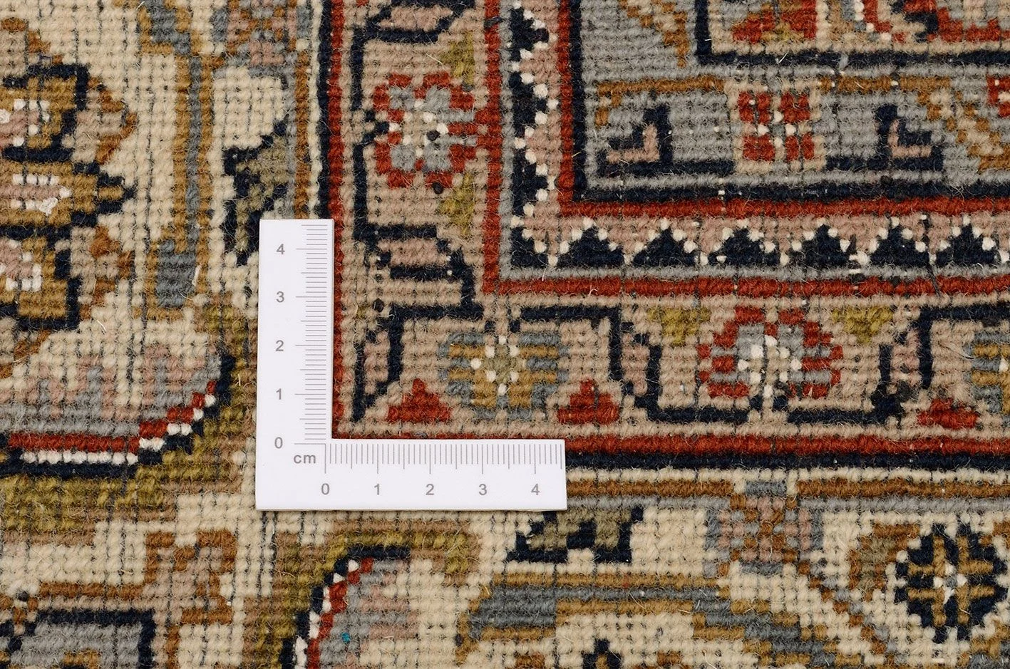 orientteppich-tabriz-200-x-293-cm-schurwolle-handgeknupft-2 Hand-Knotted Wool Tabriz Indian Rug, 200 × 293 cm