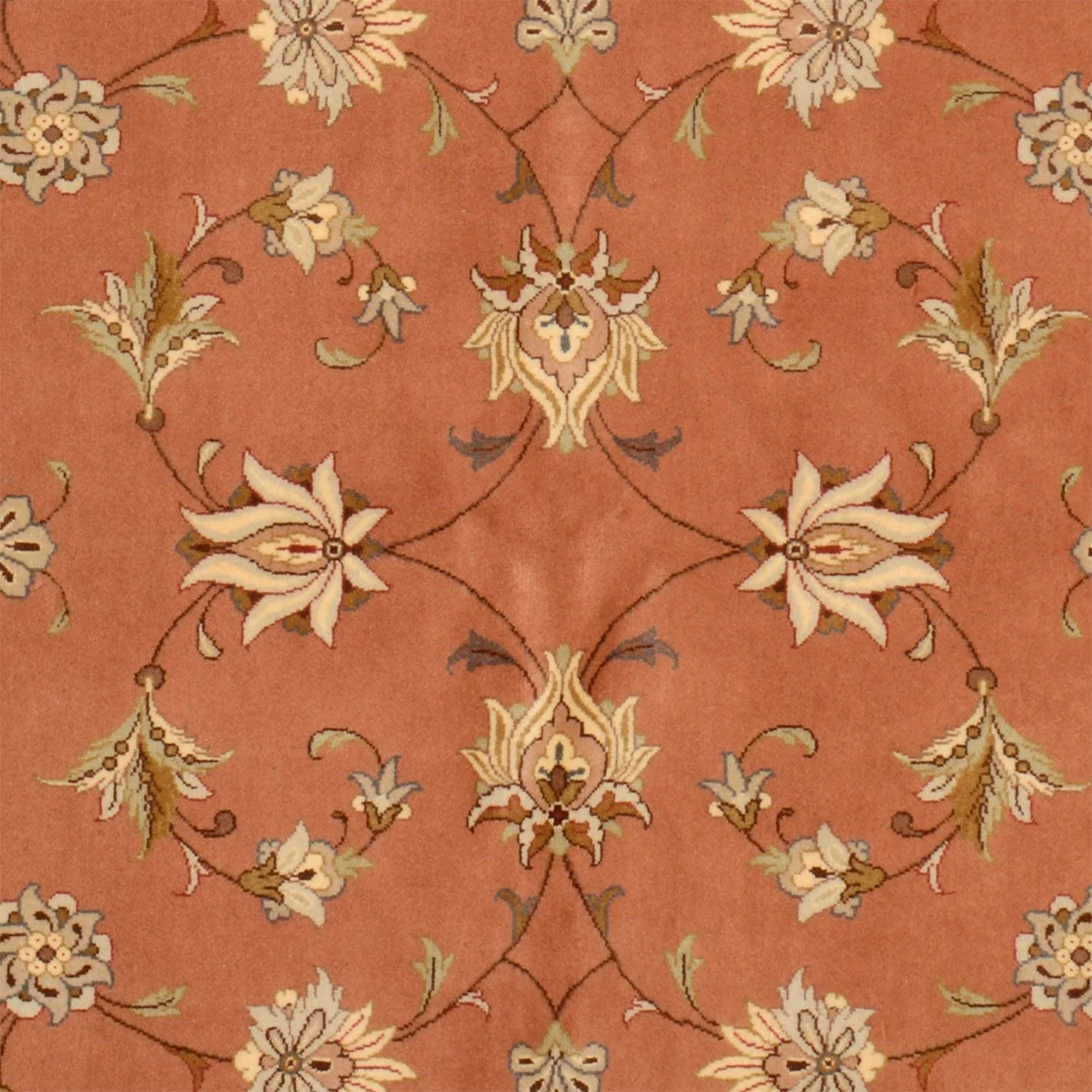 Hand-Knotted Wool Tabriz Persian Rug, 169 × 238 cm