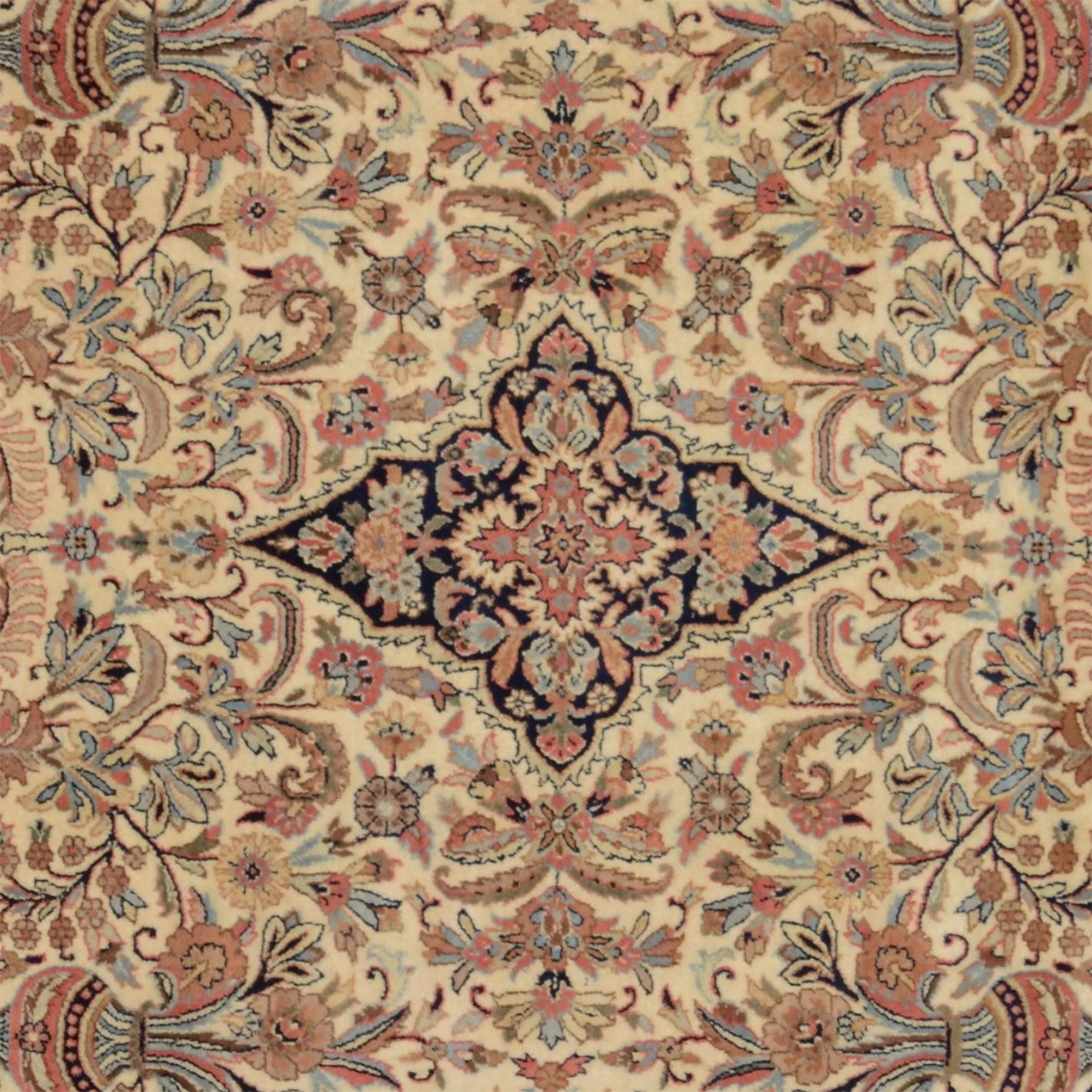 orientteppich-kashan-202-x-293-cm-schurwolle-handgeknupft-3 Kashan Indian Rug — hand-knotted, 202 × 293 cm, Wool