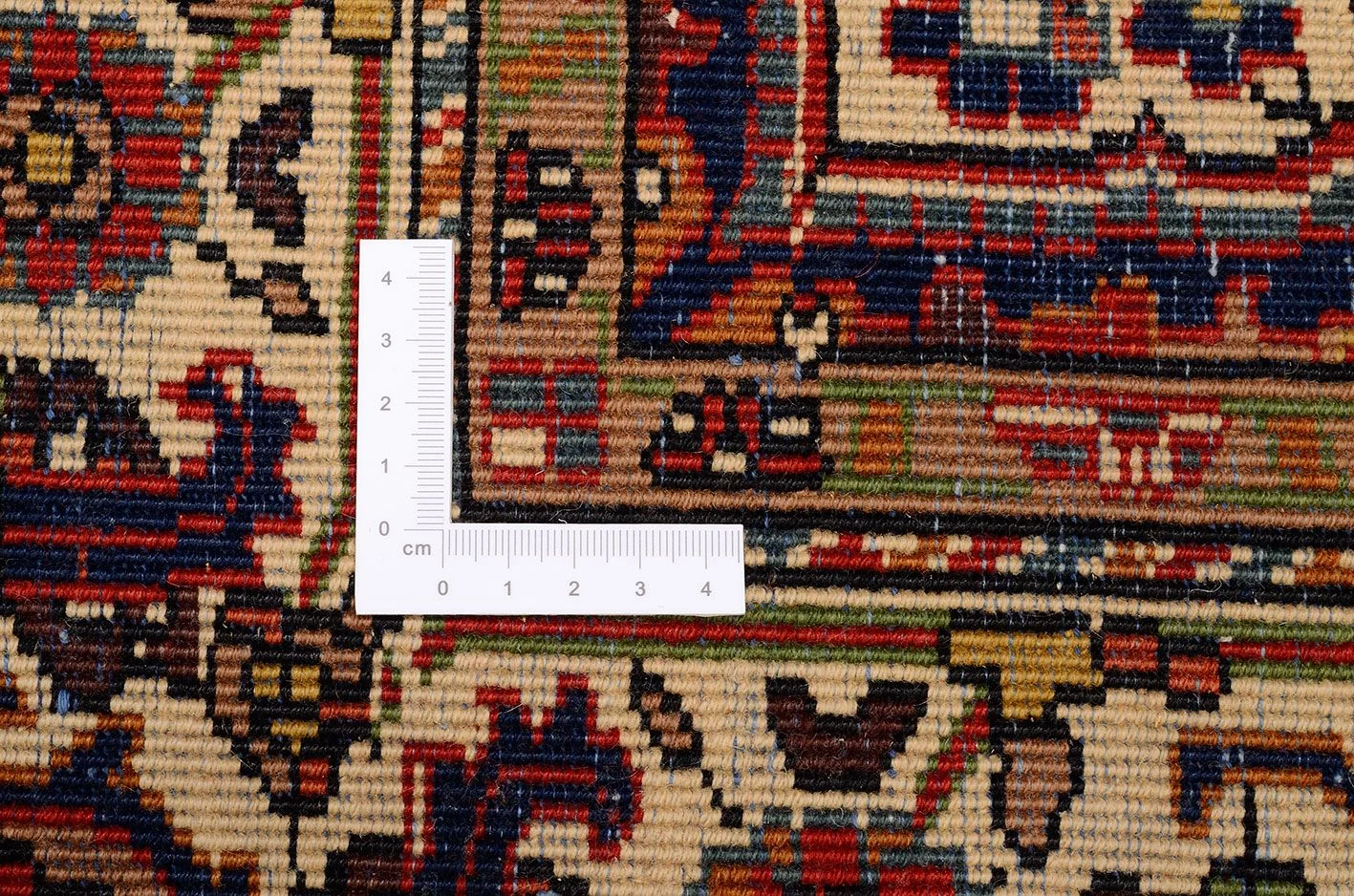 Afghan Rug — hand-knotted, 128 × 178 cm, Wool