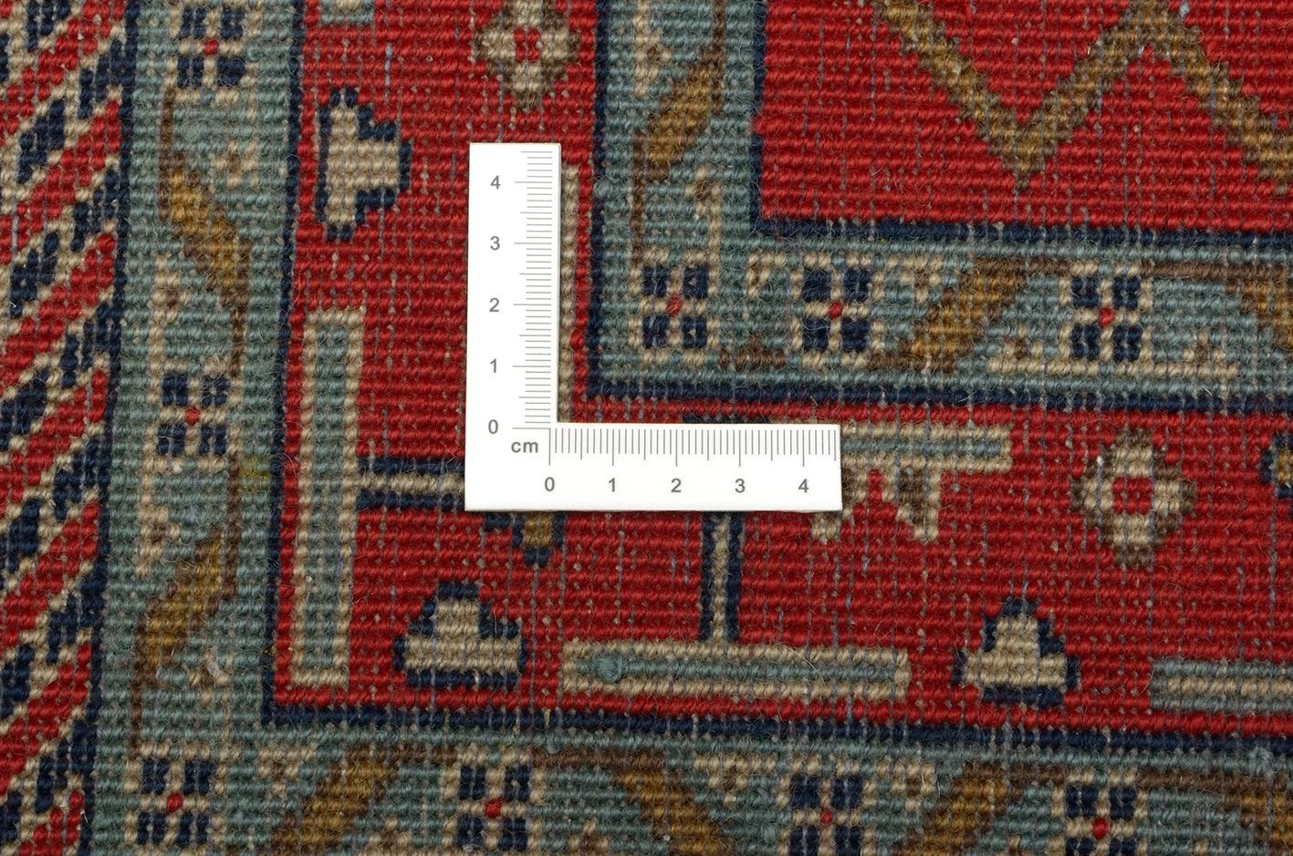 Hand-Knotted Wool Loribaft Indian Rug, 175 × 235 cm