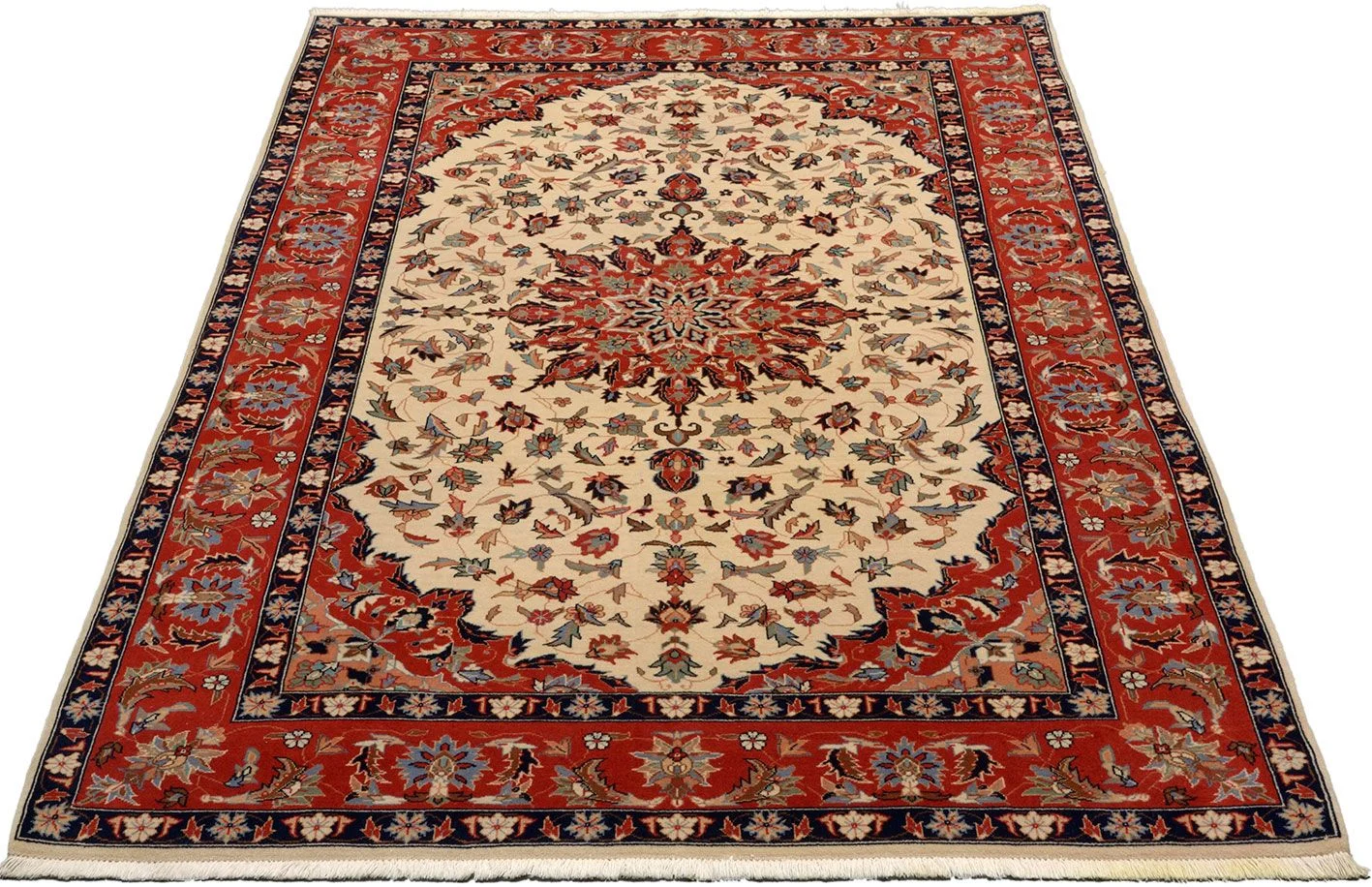 Tabriz Chinese Rug — hand-knotted, 150 × 243 cm, Wool
