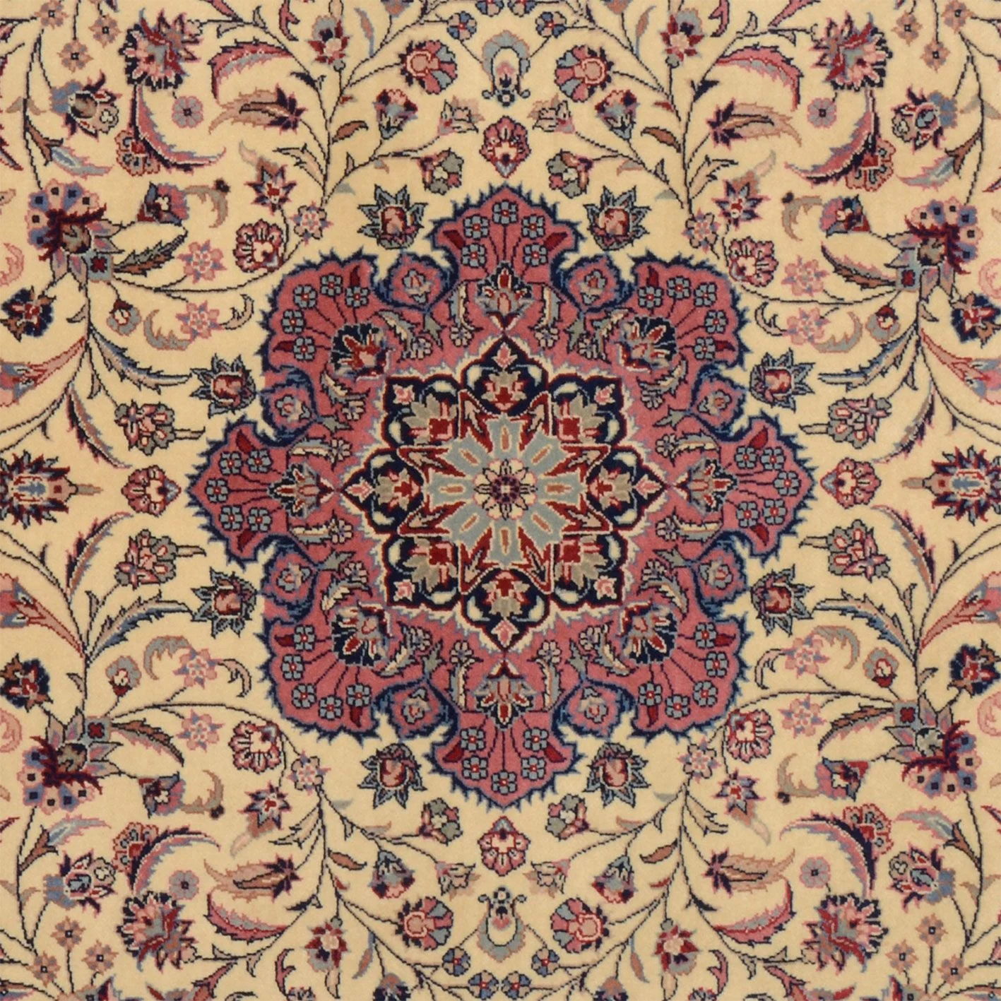 Isfahan Chinese Rug 150 × 245 cm, Wool, hand-knotted