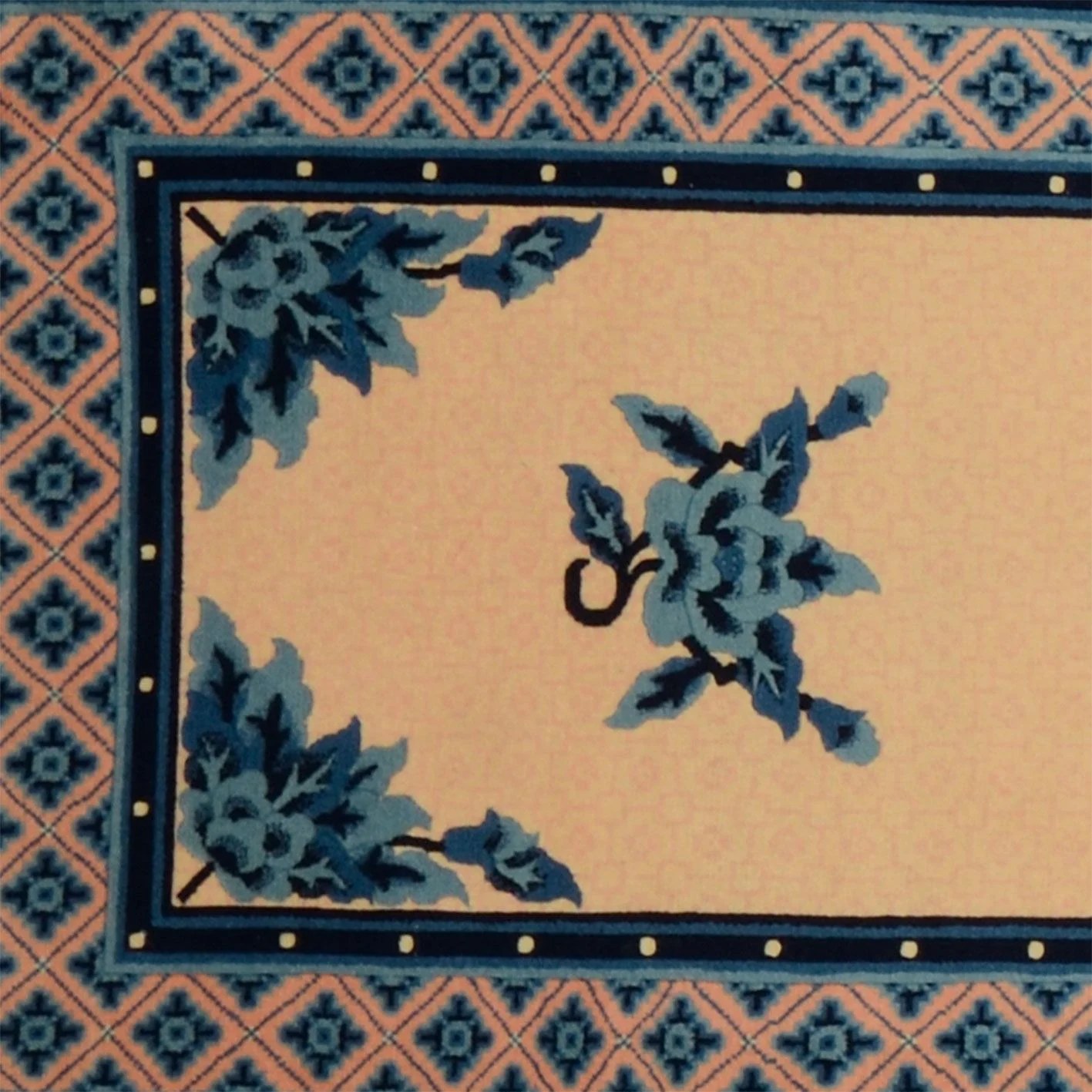 Peking Chinese Rug 80 × 345 cm, Wool, hand-knotted