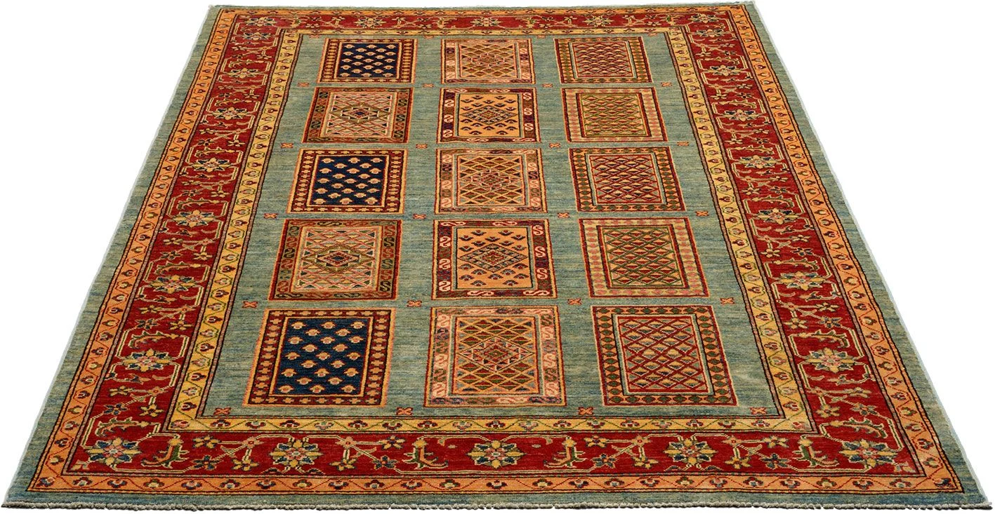 orientteppich-ziegler-180-x-241-cm-schurwolle-handgeknupft-1 Ziegler Pakistani Rug 180 × 241 cm, Wool, hand-knotted