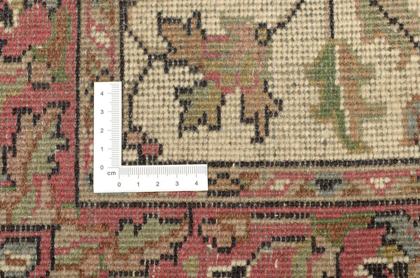 Bijar Indian Rug — hand-knotted, 82 × 338 cm, Wool