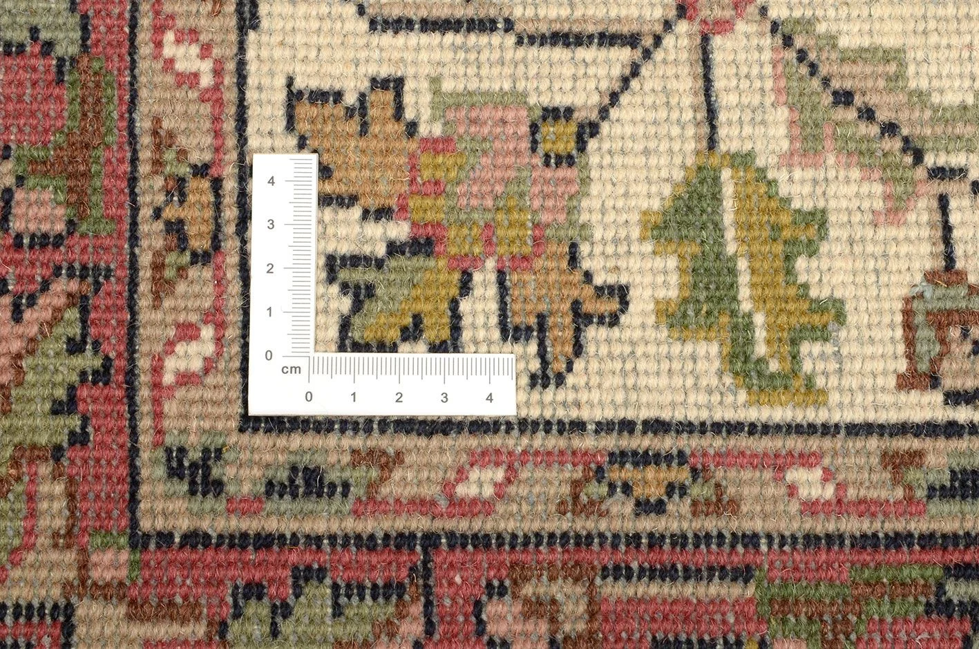 Hand-Knotted Wool Bijar Indian Rug, 79 × 330 cm
