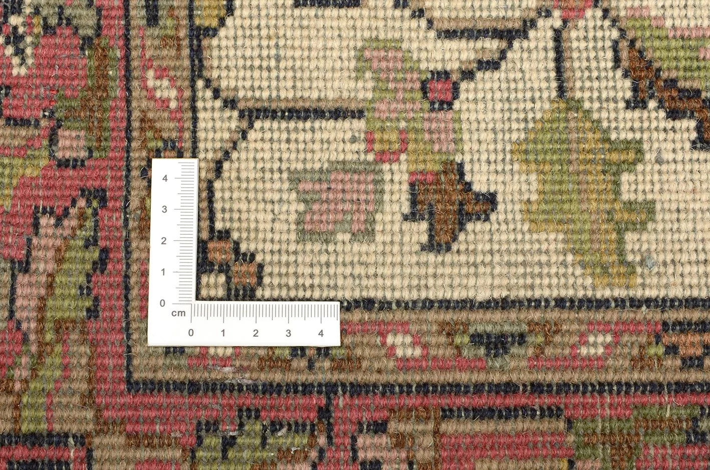 Hand-Knotted Wool Bijar Indian Rug, 80 × 327 cm