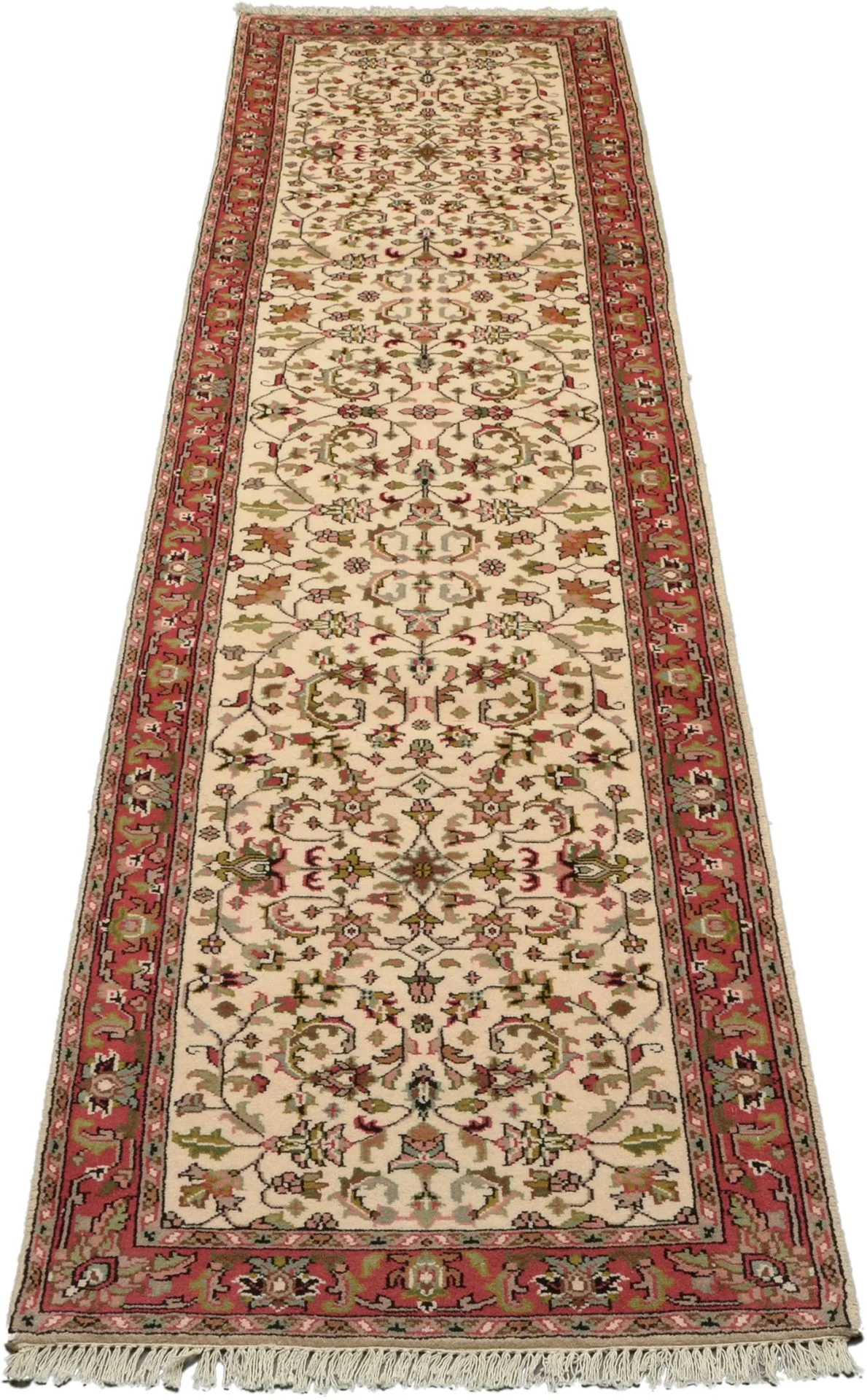 Bijar Indian Rug 79 × 339 cm, Wool, hand-knotted