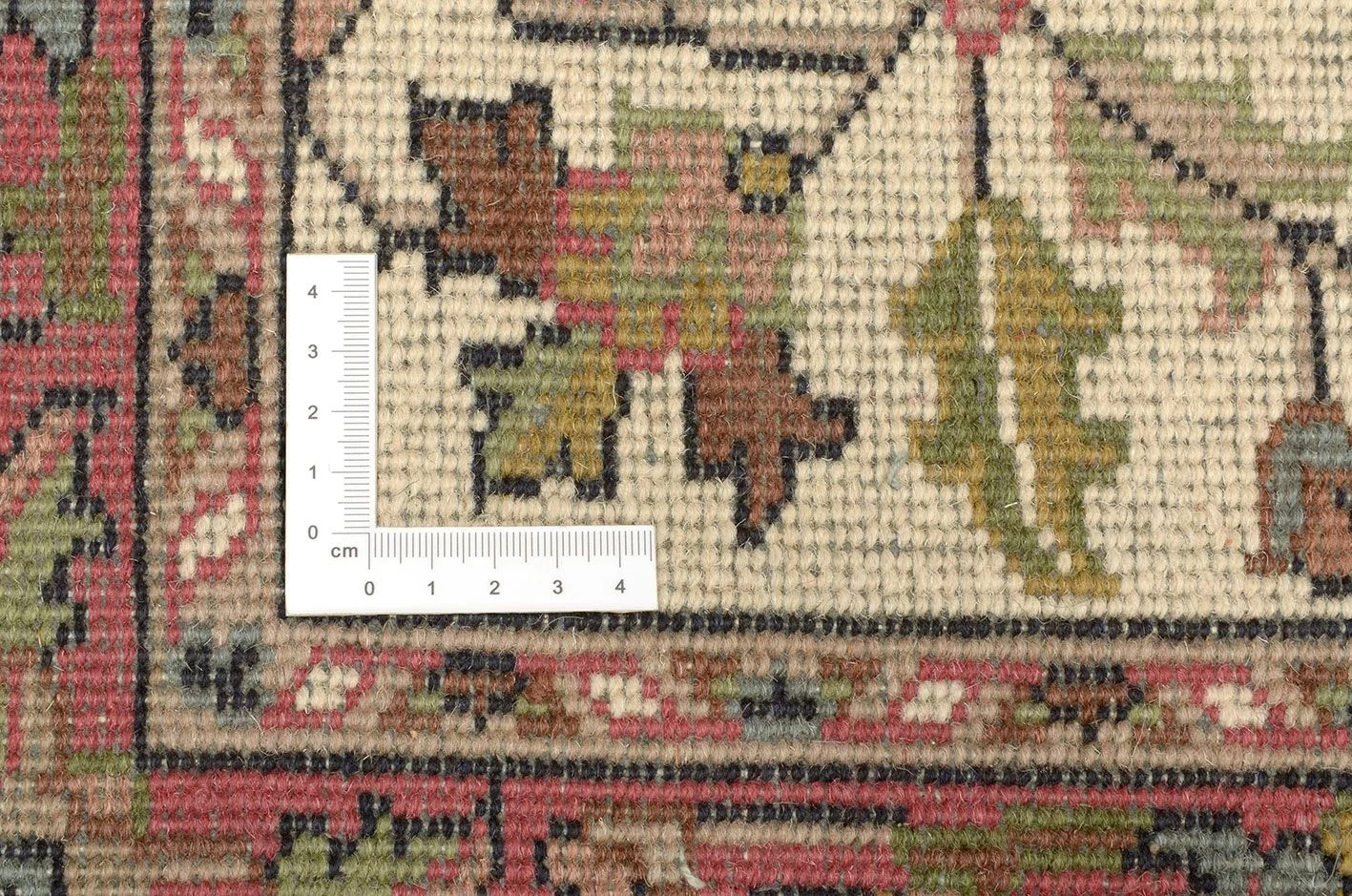 Bijar Indian Rug — hand-knotted, 81 × 333 cm, Wool