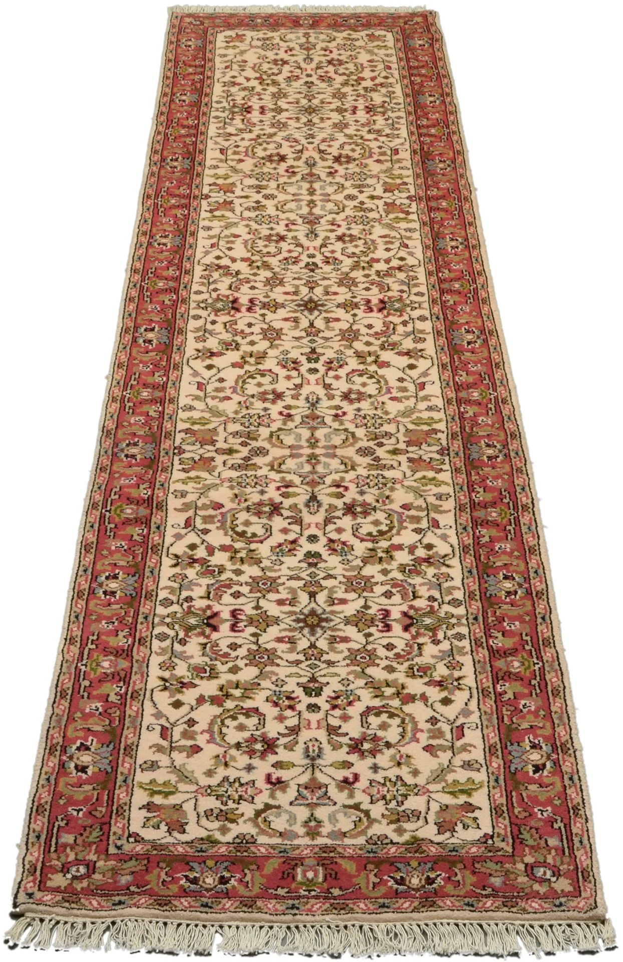 Bijar Indian Rug 80 × 337 cm, Wool, hand-knotted