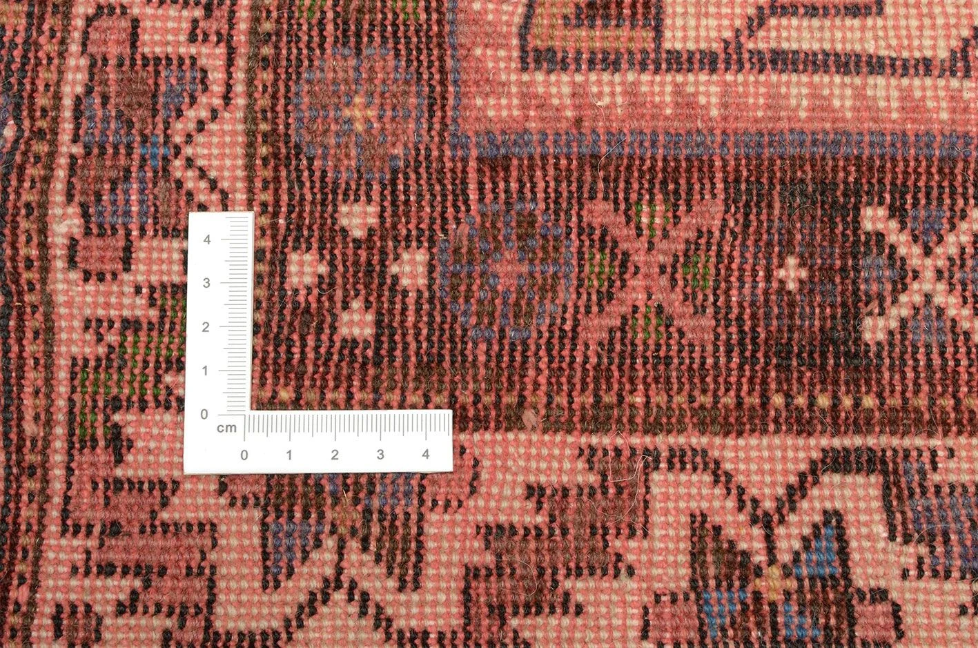 Kazak Afghan Rug — hand-knotted, 125 × 188 cm, Wool
