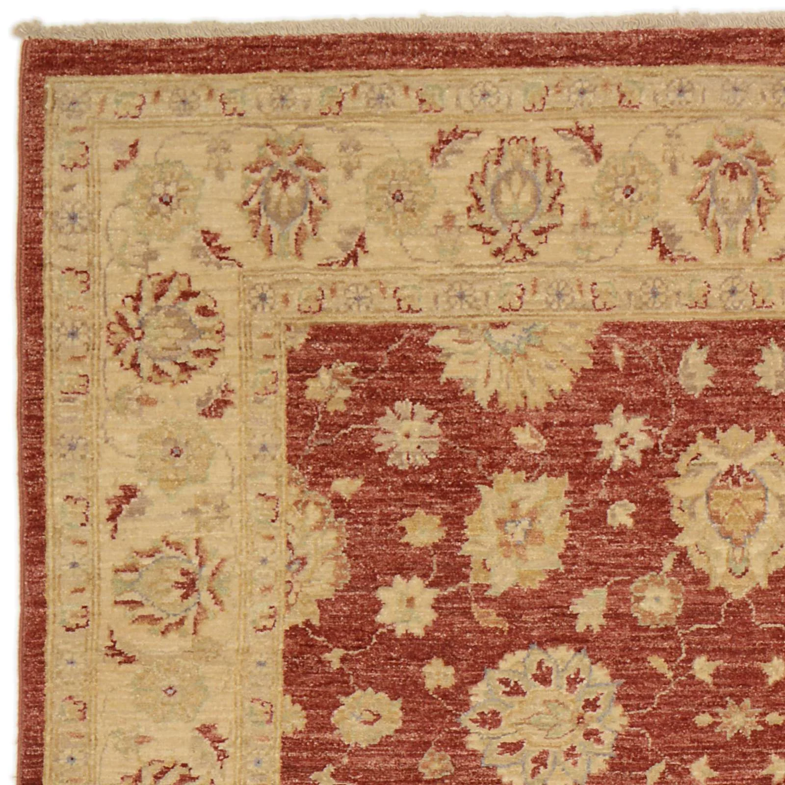 Ziegler Pakistani Rug 223 × 154 cm, Wool, hand-knotted