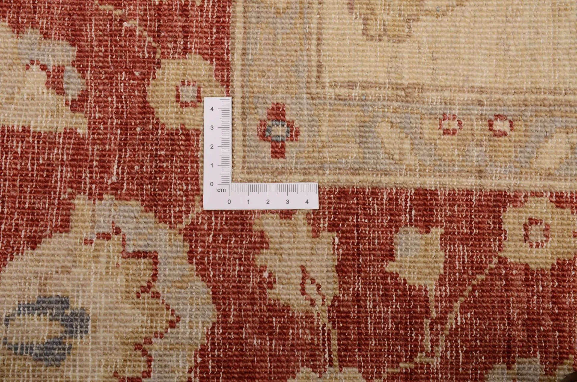 Hand-Knotted Wool Ziegler Pakistani Rug, 238 × 163 cm