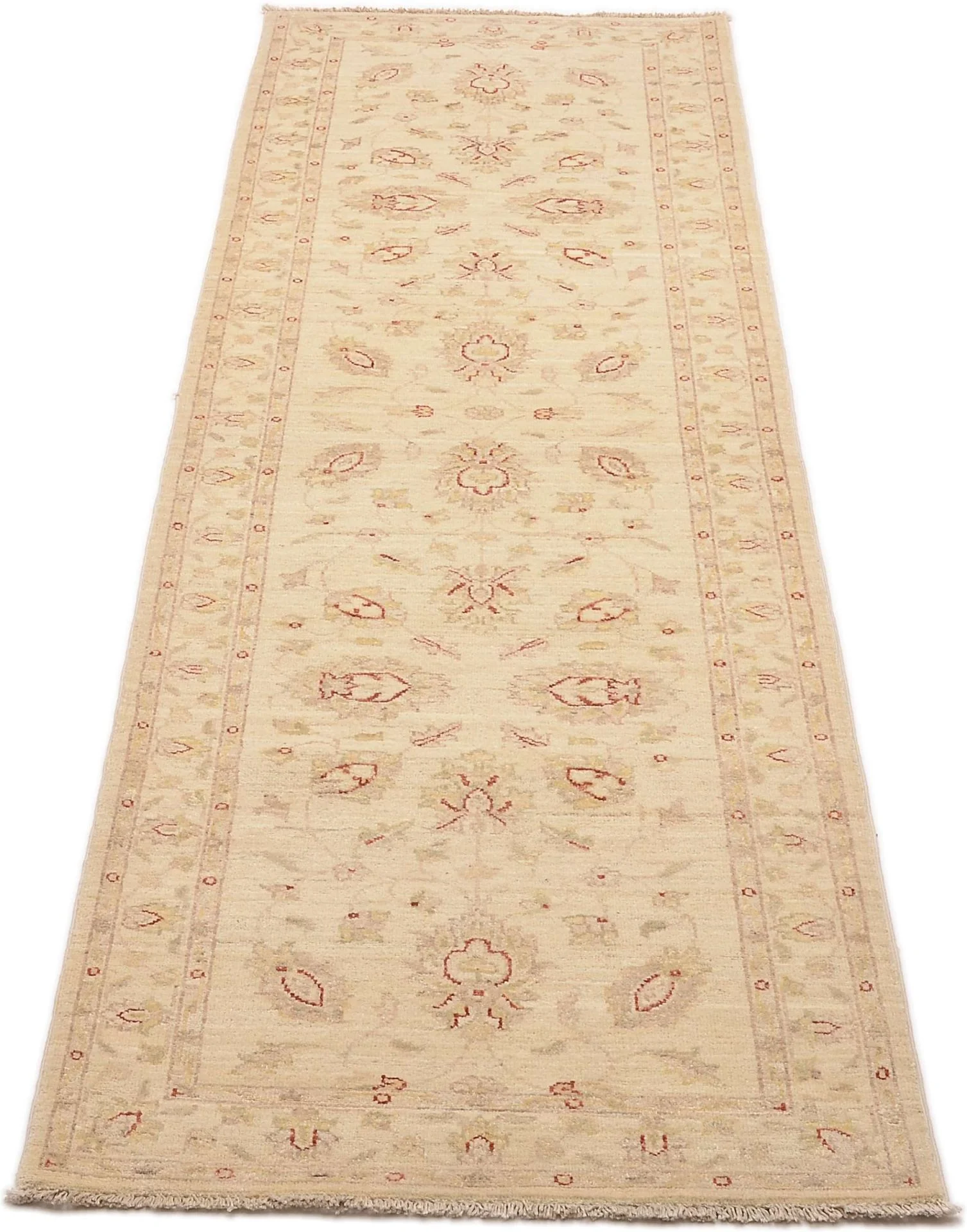 Ziegler Pakistani Rug 81 × 294 cm, Wool, hand-knotted