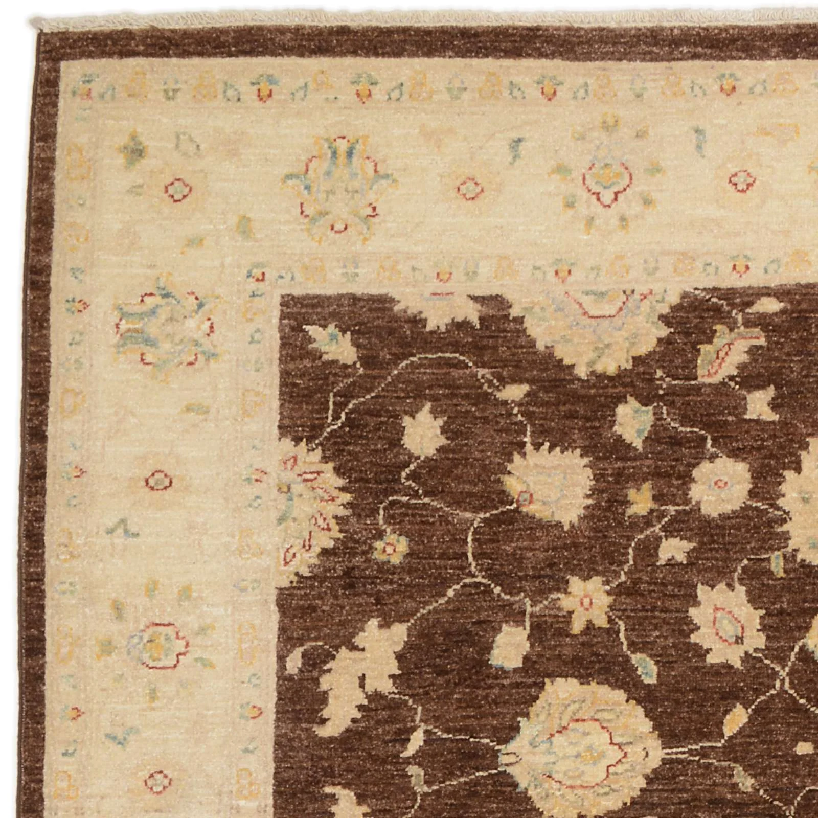 Hand-Knotted Wool Ziegler Pakistani Rug, 170 × 239 cm