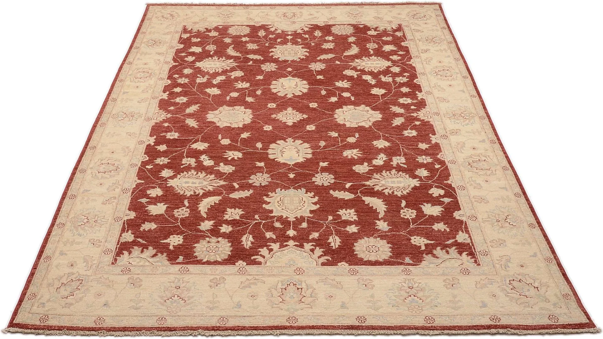 Ziegler Pakistani Rug 191 × 291 cm, Wool, hand-knotted