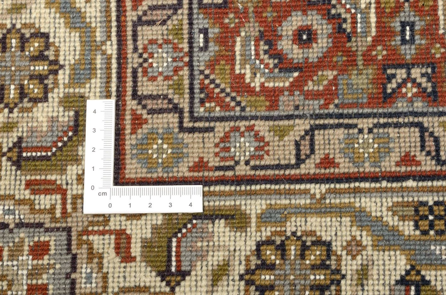 Tabriz Indian Rug 121 × 180 cm, Wool, hand-knotted