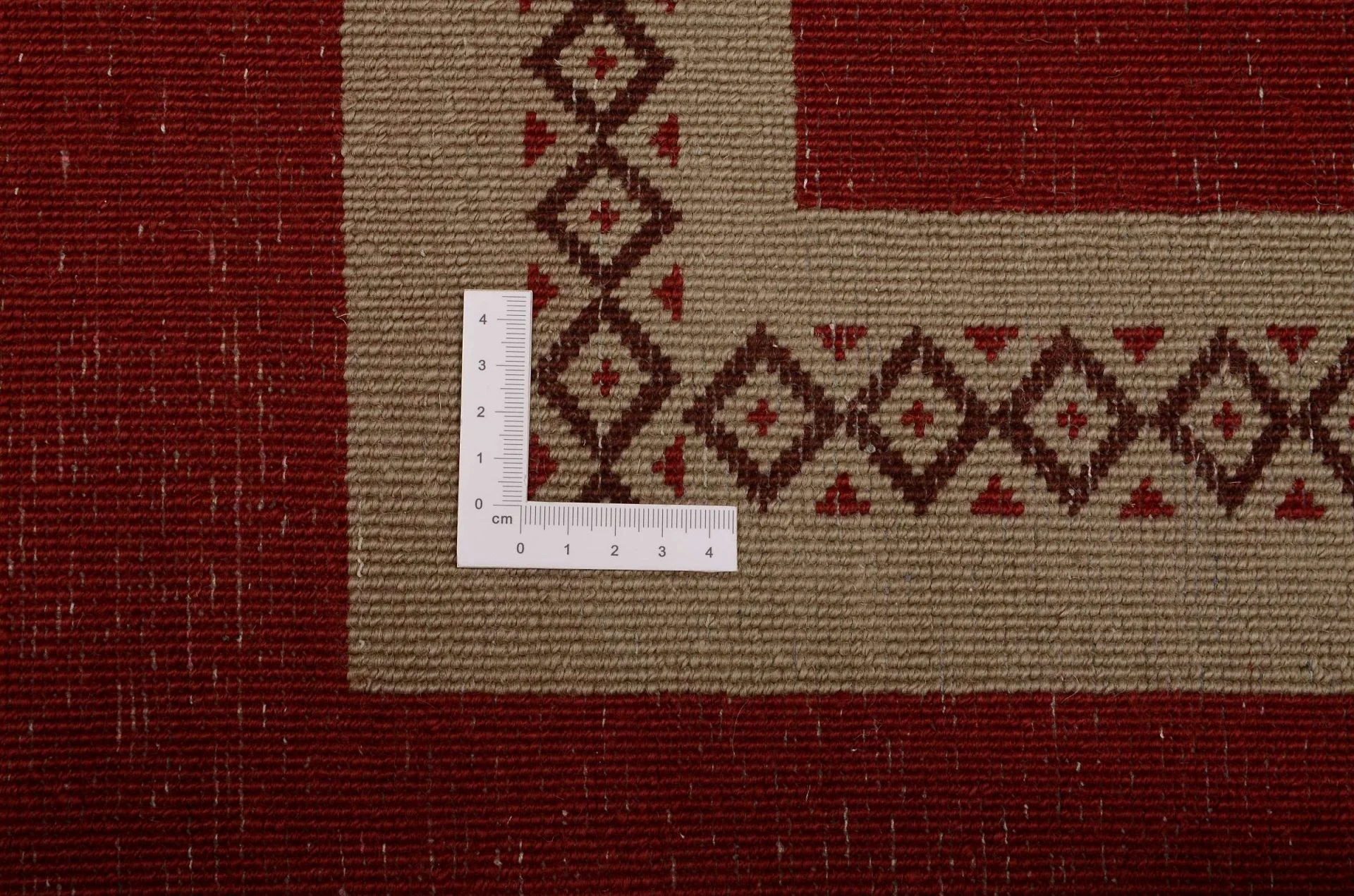Hand-Knotted Wool Loribaft Indian Rug, 120 × 184 cm