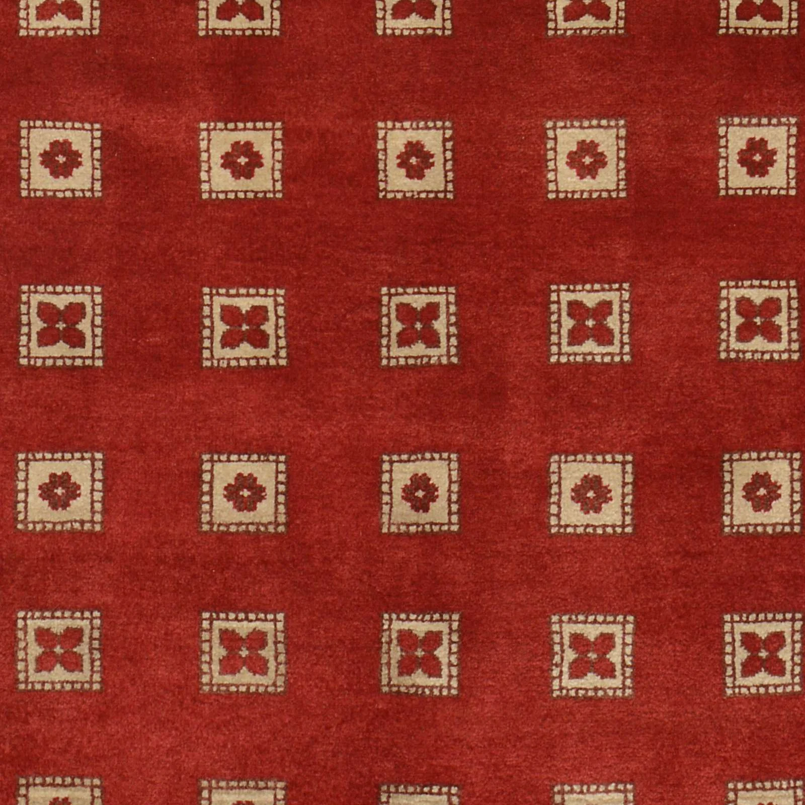 Hand-Knotted Wool Loribaft Indian Rug, 120 × 184 cm