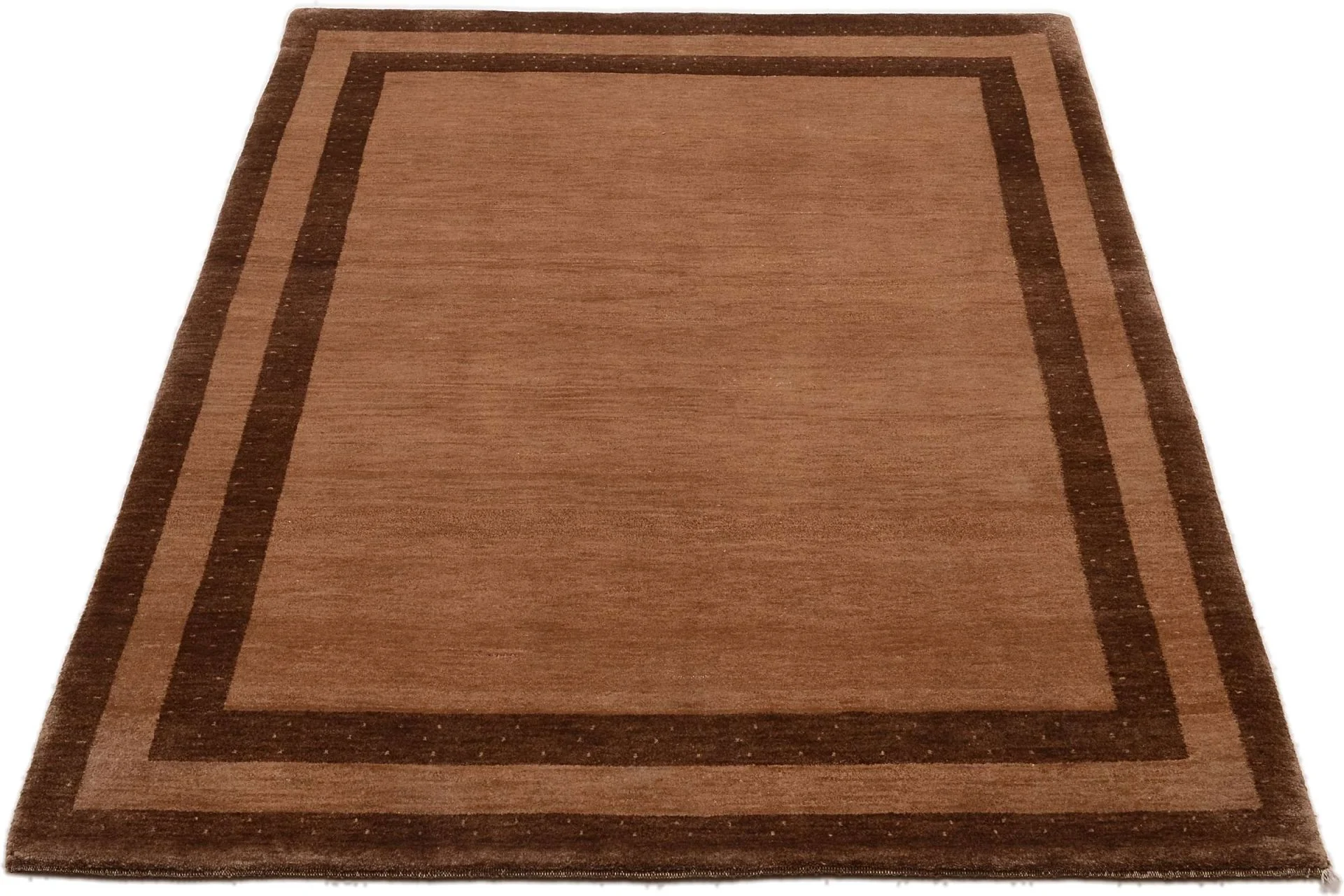 Hand-Knotted Wool Loribaft Indian Rug, 119 × 178 cm