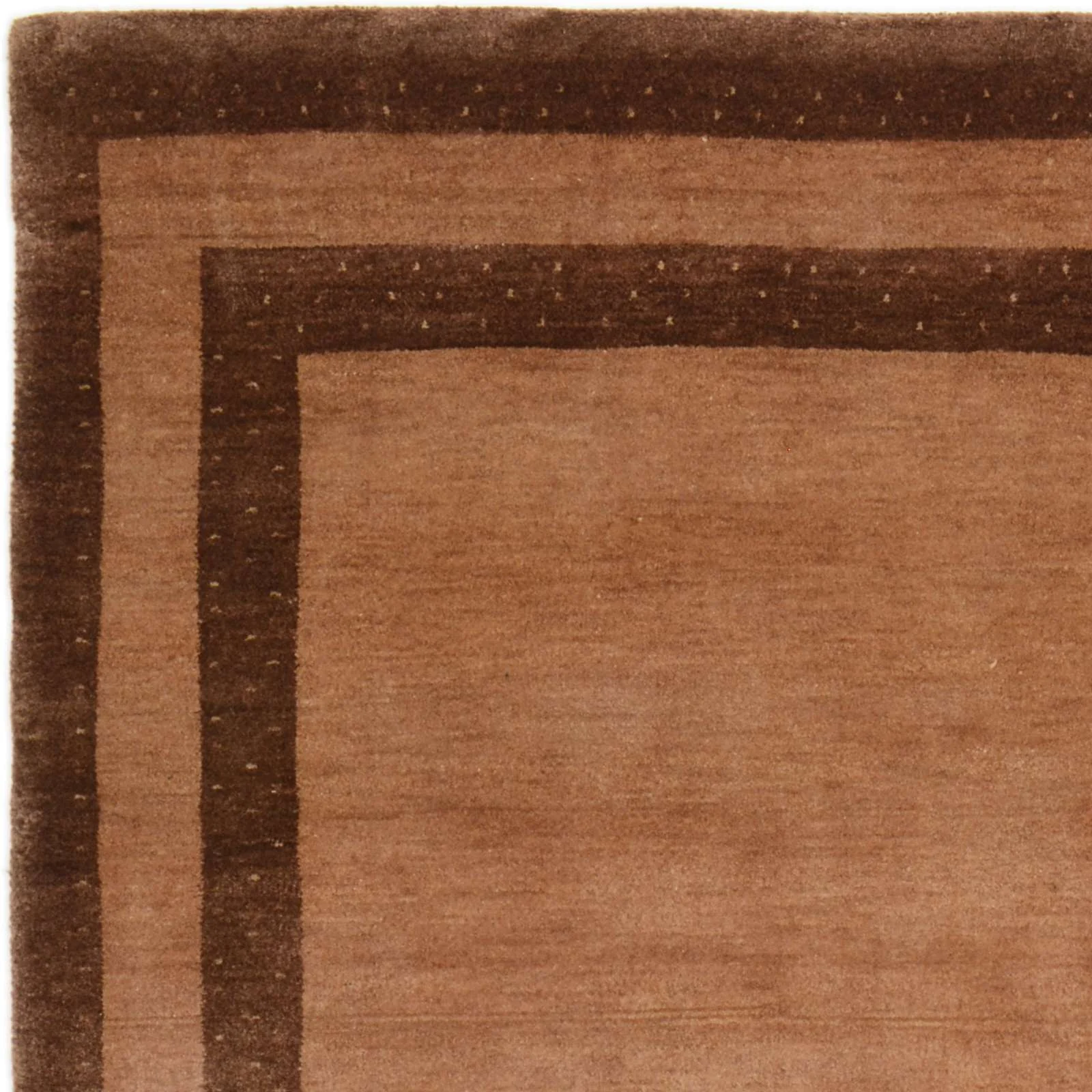 Hand-Knotted Wool Loribaft Indian Rug, 119 × 178 cm