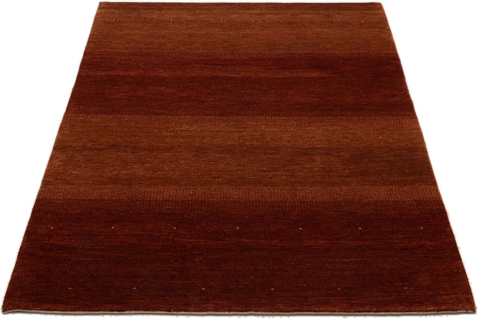 Hand-Knotted Wool Loribaft Indian Rug, 121 × 177 cm