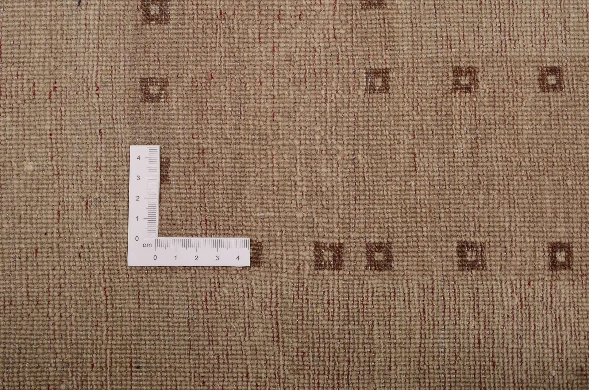 Hand-Knotted Wool Loribaft Indian Rug, 122 × 184 cm