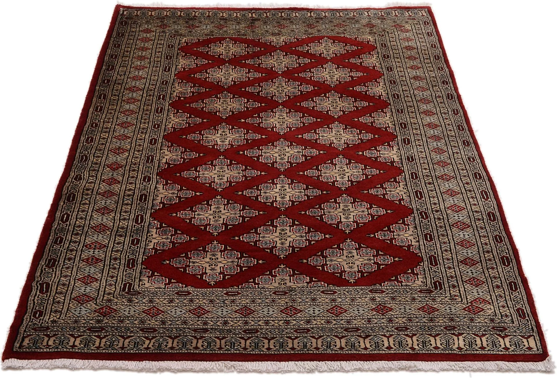 Pakistani Rug 122 × 185 cm, Wool, hand-knotted